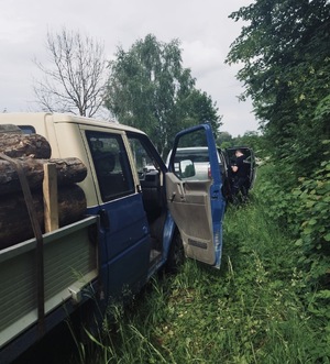 W trakcie kontroli pojazdu