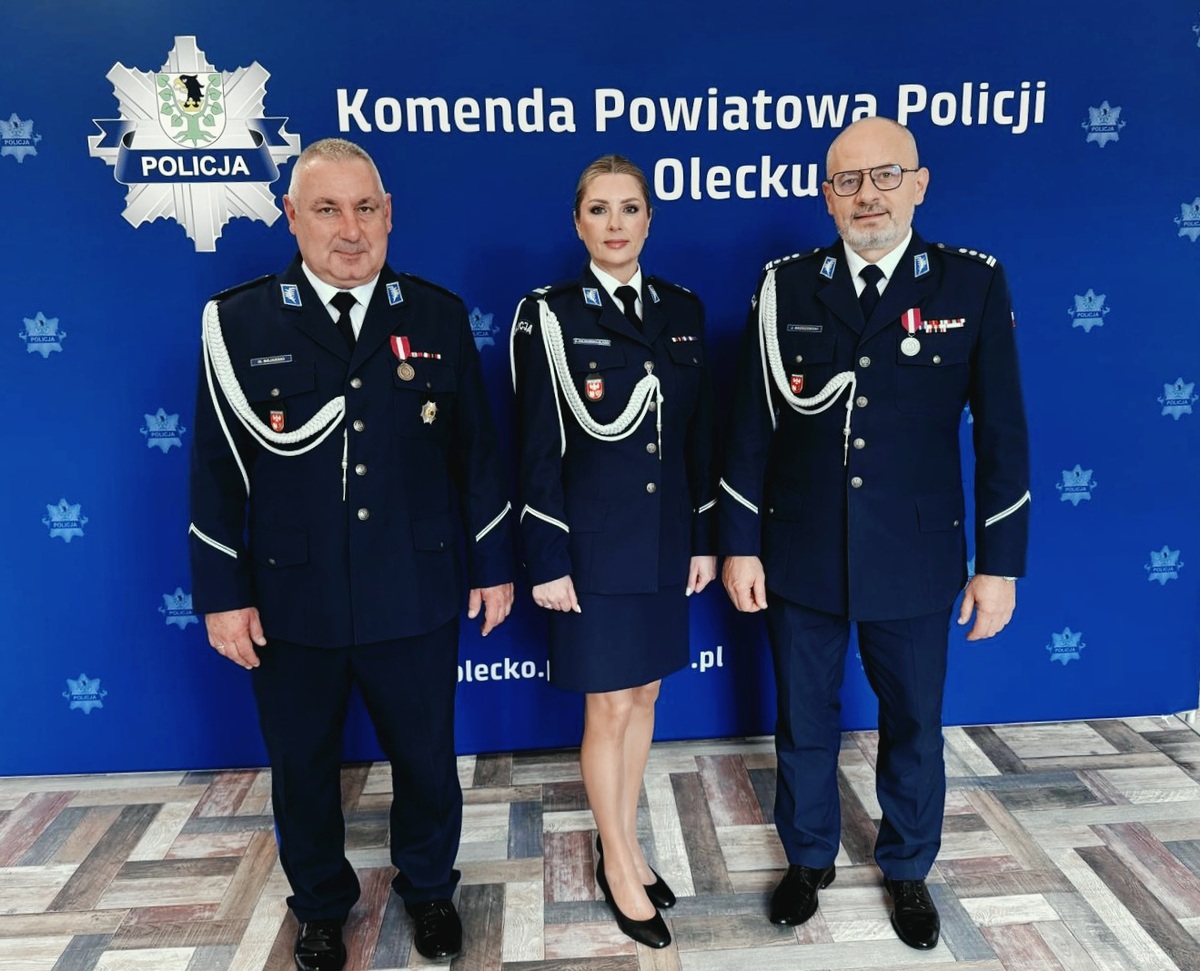 Podinsp. Katarzyna Chludzińska-Klauza powołana na I Zastępcę Komendanta Powiatowego Policji w Olecku